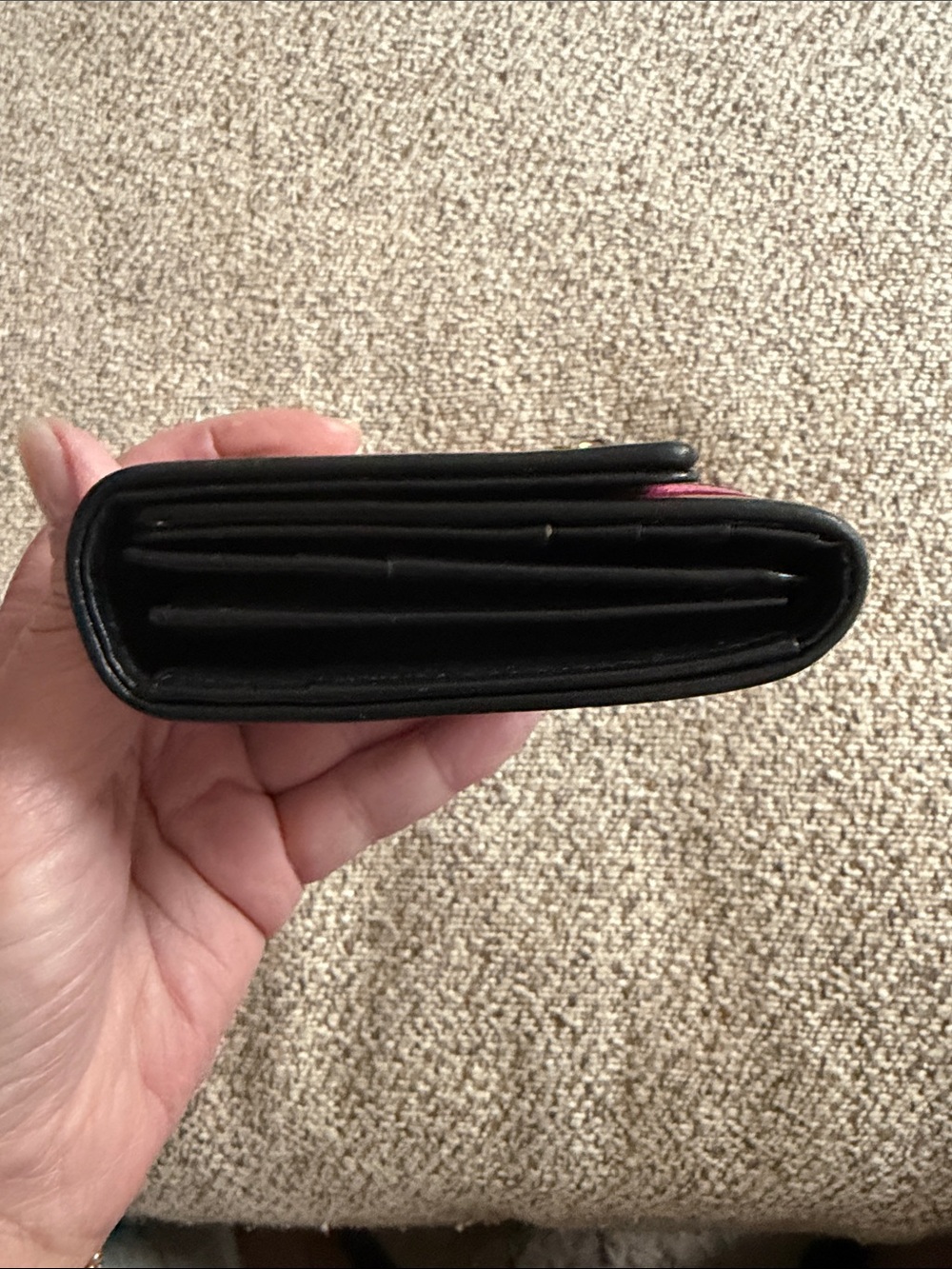 MCM Cognac Visetos Continental Wallet with Colorful Stripe Accents - Picture 4 of 11